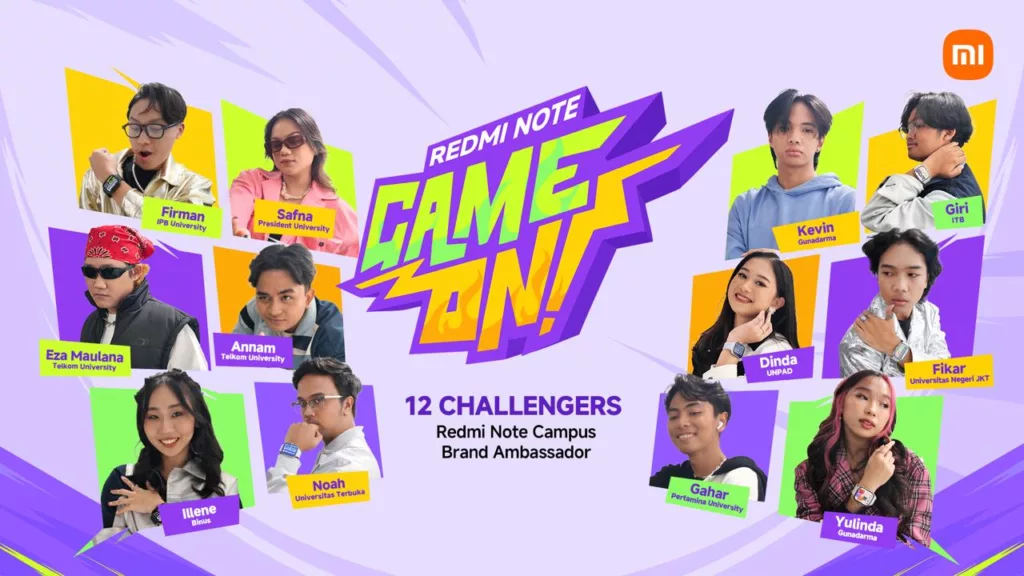 Xiaomi 'Unleash' Potensi Anak Muda Lewat Redmi Note GAME ON & BREXPLOR!