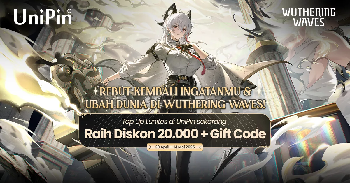 UniPin Jalin Kolaborasi dengan Wuthering Waves Dukung Peluncuran Global Game RPG