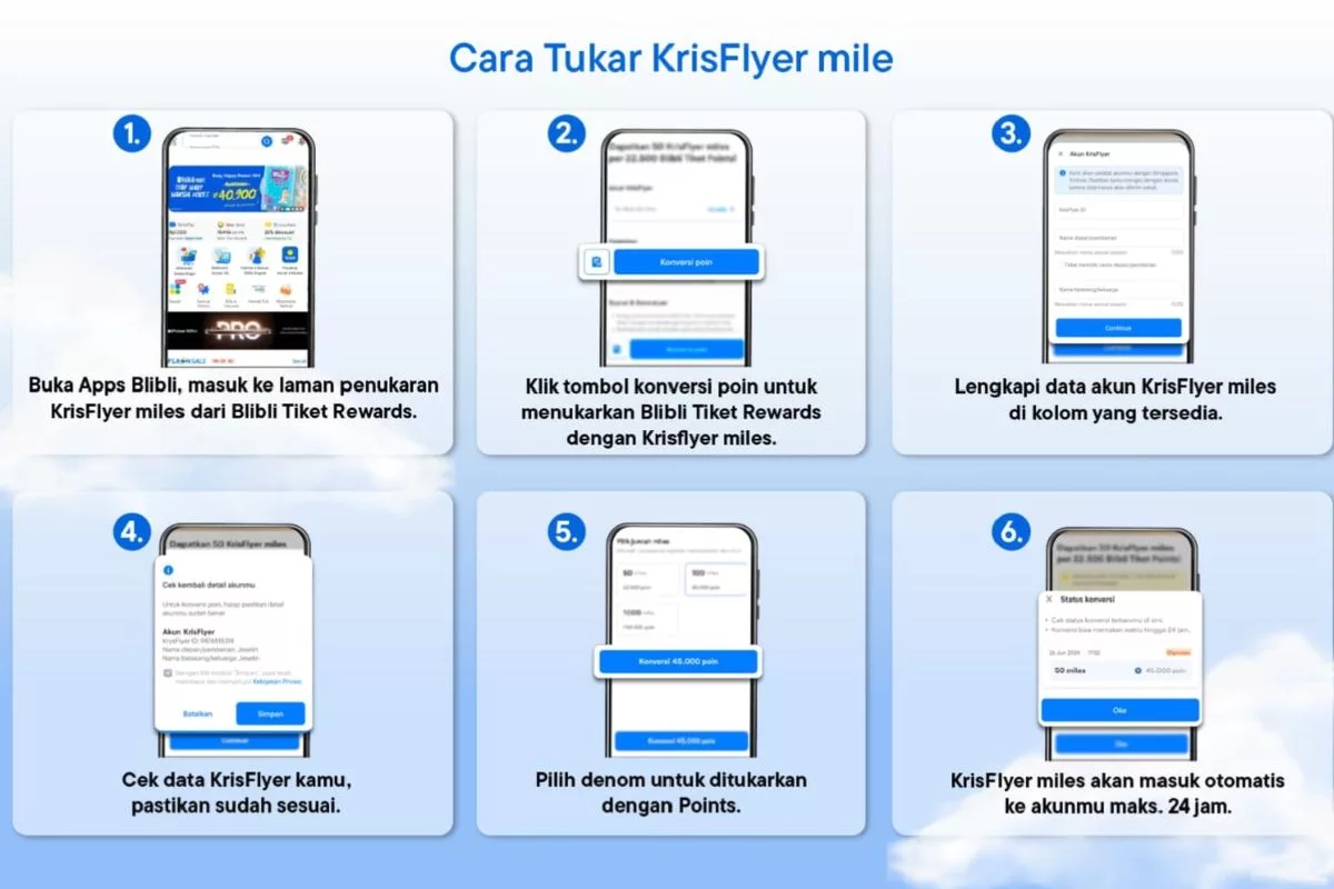 Blibli Buka Peluang Tukar Poin KrisFlyer Jelang Liburan