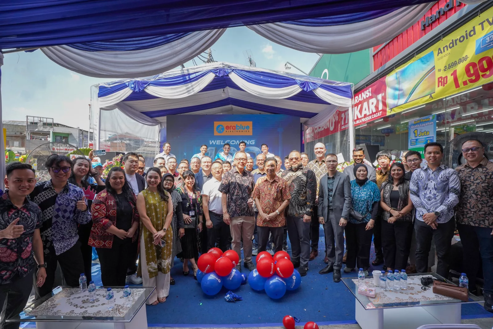 Erablue Capai Tonggak Bersejarah, Siap Resmikan Toko ke-100 di Bandung