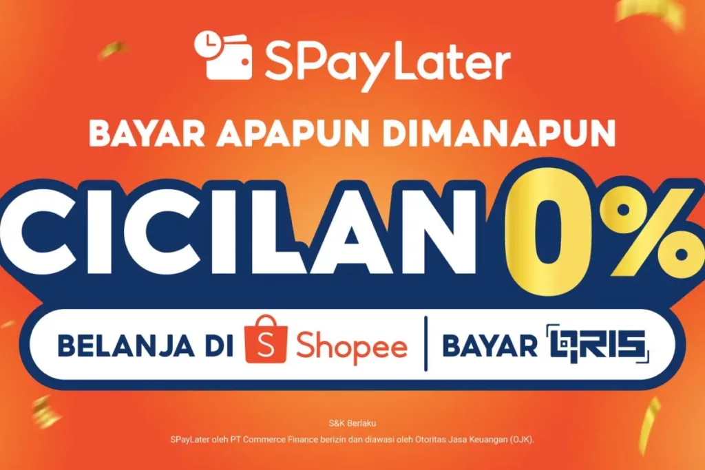 SPayLater Tawarkan Promo Cicilan 0 Persen