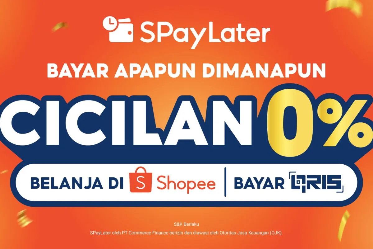 SPayLater Tawarkan Promo Cicilan 0 Persen