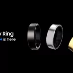 Titanium Black Galaxy Ring