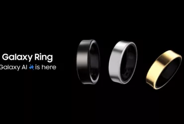 Titanium Black Galaxy Ring