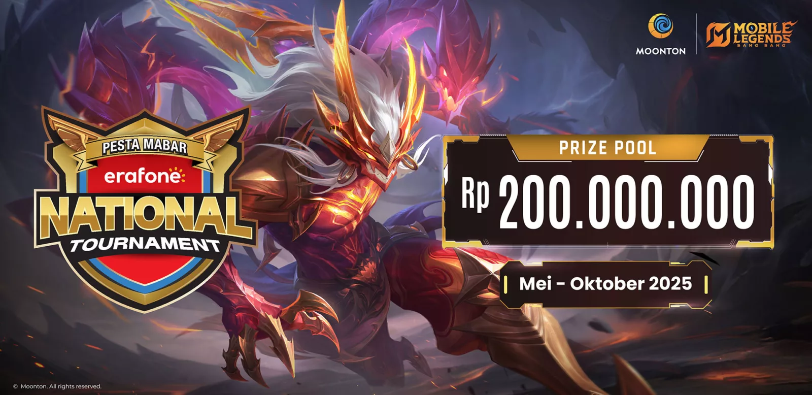 Erafone National Tournament Kembali Hadir Guncang Dunia e-sports Indonesia