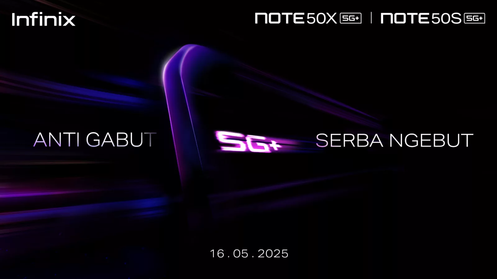 Duel Sengit! Infinix NOTE 50 Series Kedatangan 2 Jagoan 5G+ dengan AI Gaming!