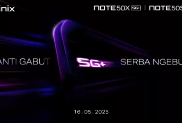 Duel Sengit! Infinix NOTE 50 Series Kedatangan 2 Jagoan 5G+ dengan AI Gaming!