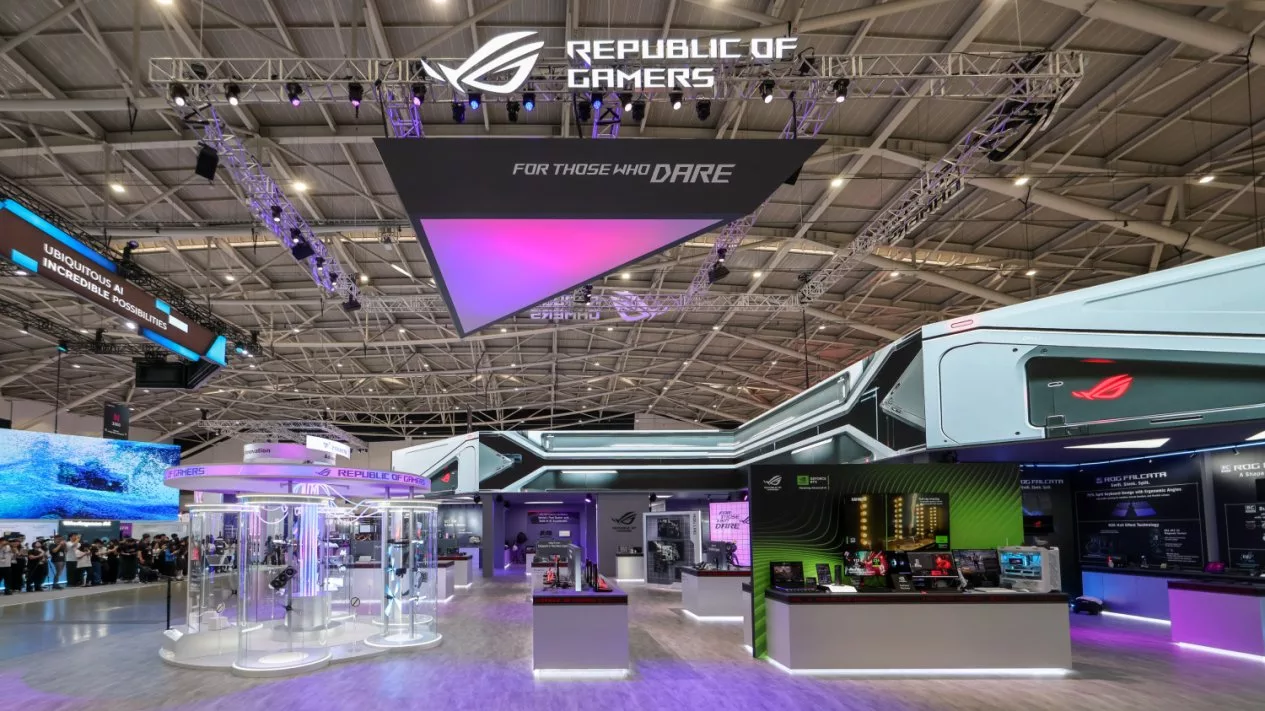 ASUS ROG Lab di COMPUTEX 2025
