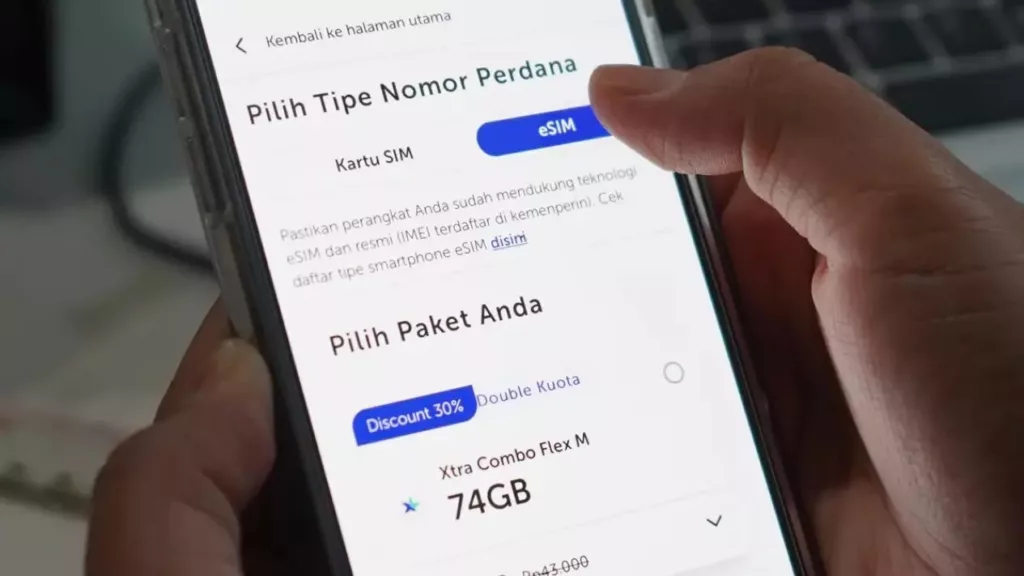 Cara Aktivasi eSIM