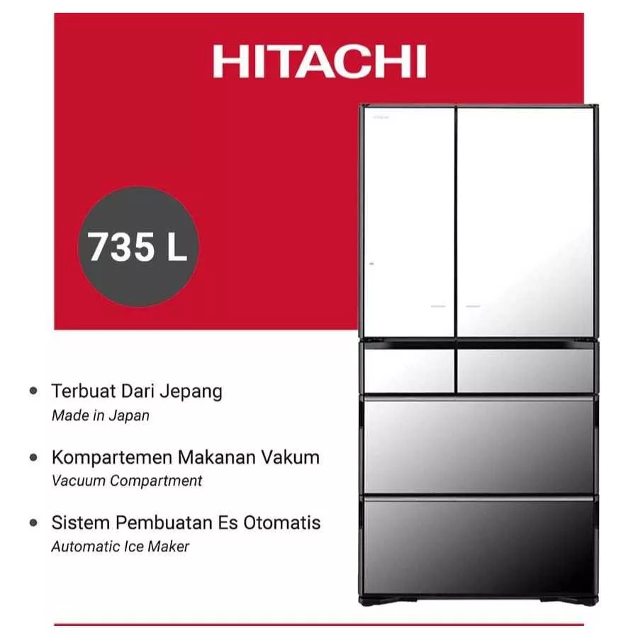 Desain Hitachi R‑ZX740KN