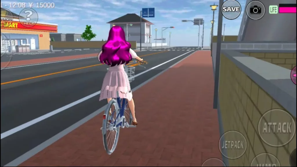 Nikmati Kebebasan Bersepeda di Sakura Town
