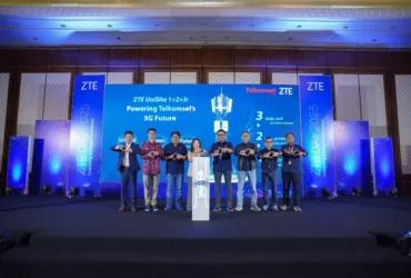 Telkomsel dan ZTE Umumkan UniSite 1+2+3