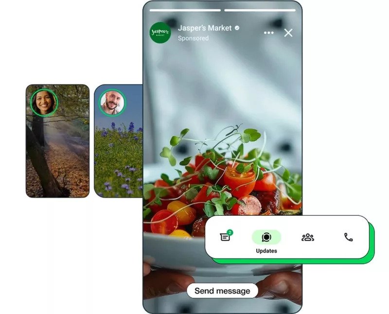 WhatsApp Mulai Tampilkan Iklan di Updates Tab