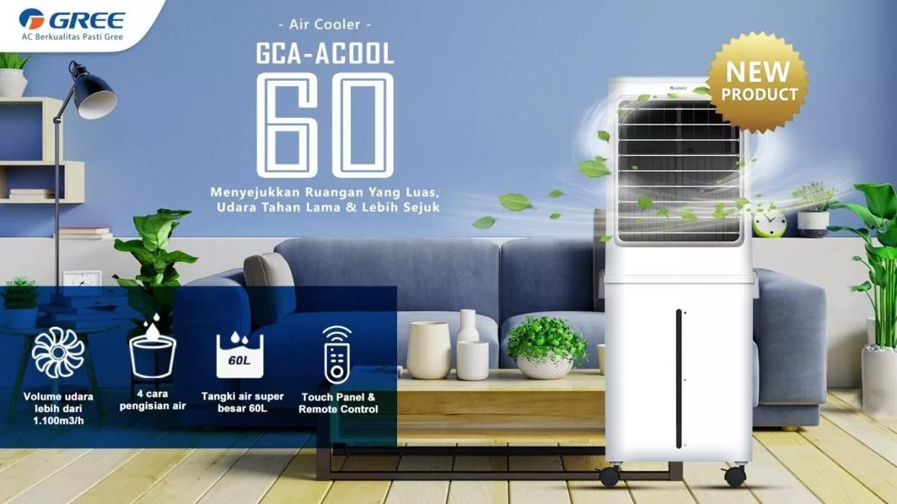 Air Cooler GREE 60 Liter GCA-ACOOL60