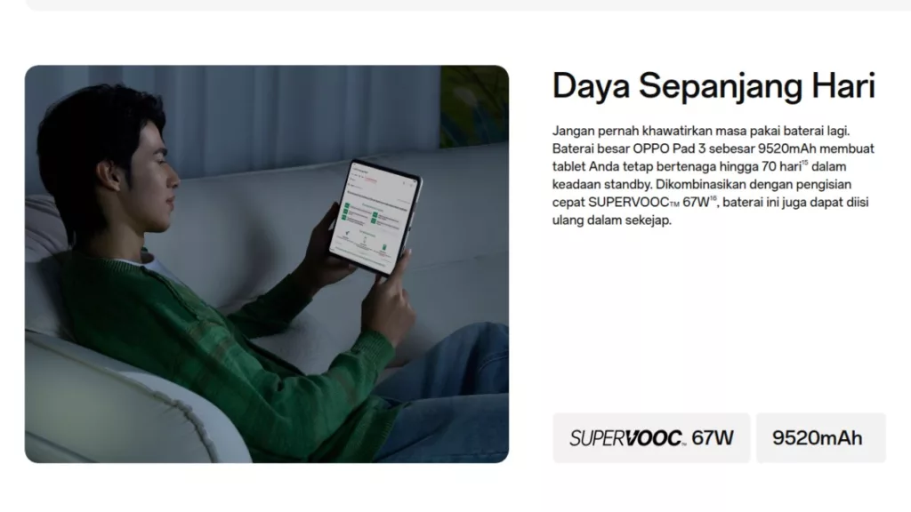 Baterai Oppo Pad 3