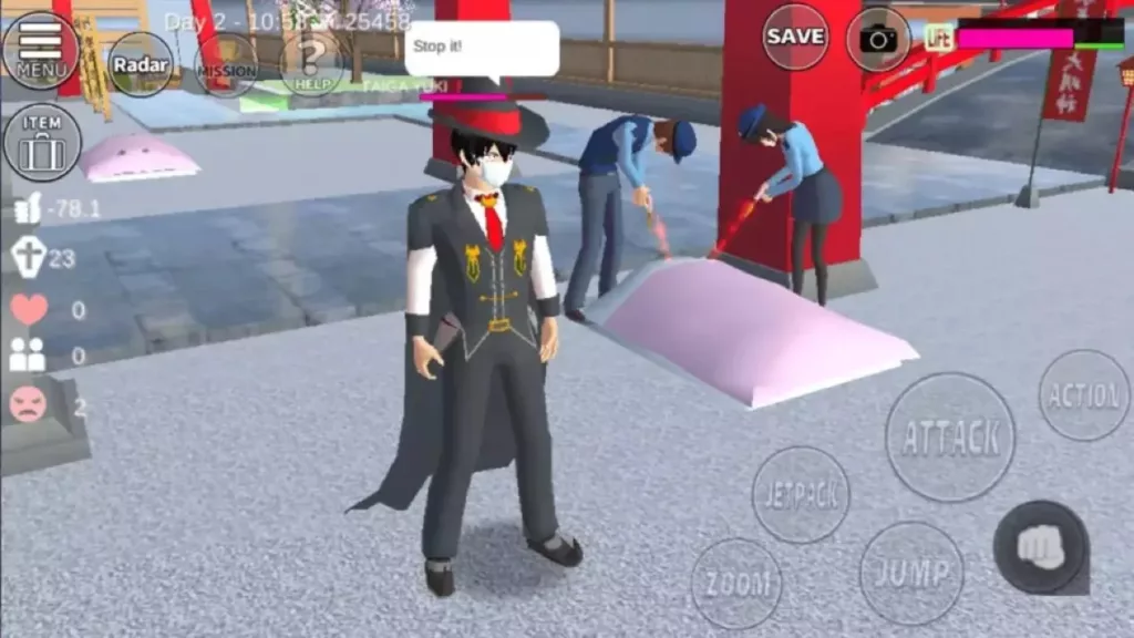 Panduan Lengkap Bermain dengan NPC di Sakura School Simulator 2025 5 Bermain Peran dengan NPC