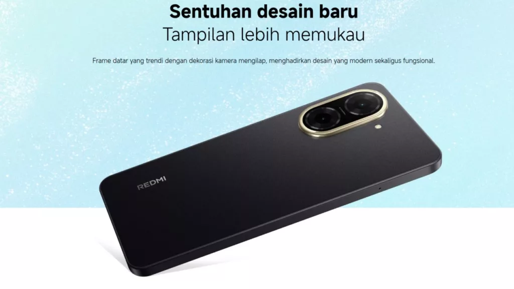 Review Lengkap Redmi A5: 7 Alasan Penting Pilih HP 1 Jutaan Ini! 5 Desain Redmi A5