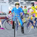 Tips Jitu Cara Naik Sepeda di Sakura School Simulator