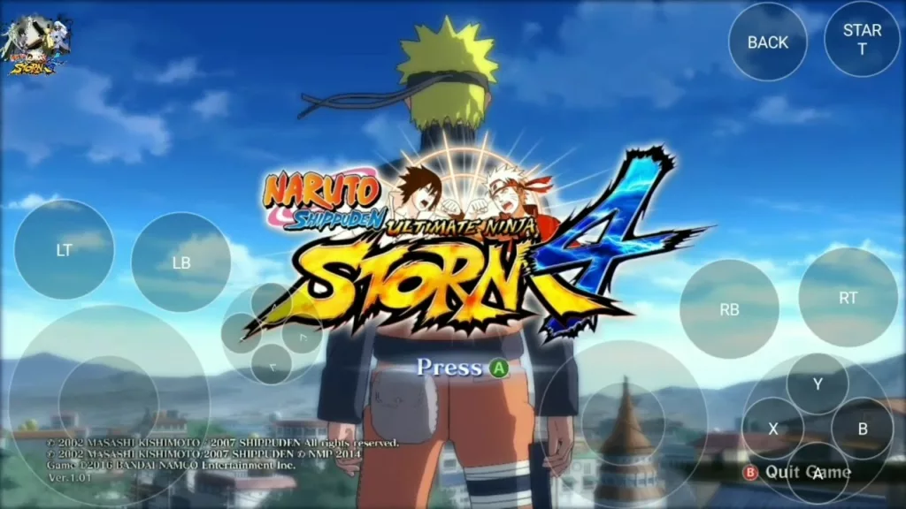 Cara Download dan Memainkan Naruto Storm 4 PPSSPP