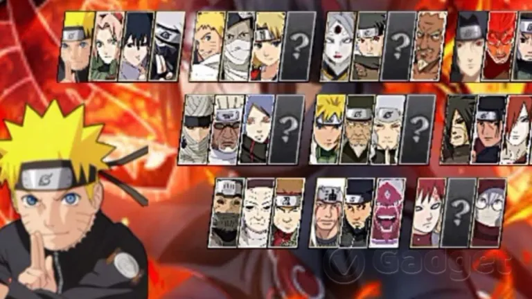 Daftar Karakter Naruto Senki Mod APK