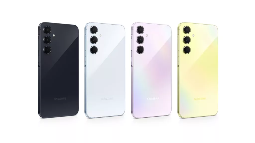 Desain Galaxy A55 5G