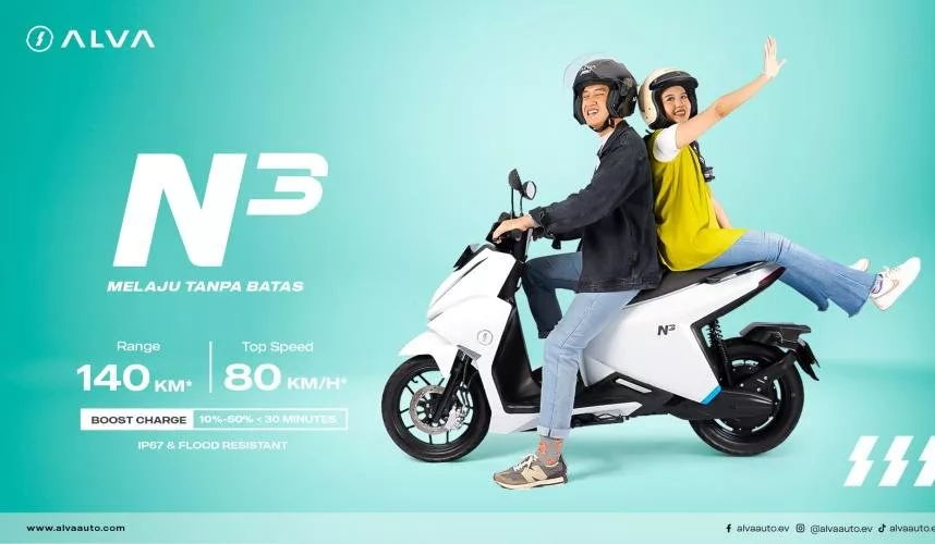 Diskon Motor Listrik Alva N3 Rp7 Juta, Kesempatan Emas untuk Beralih ke Kendaraan Hijau