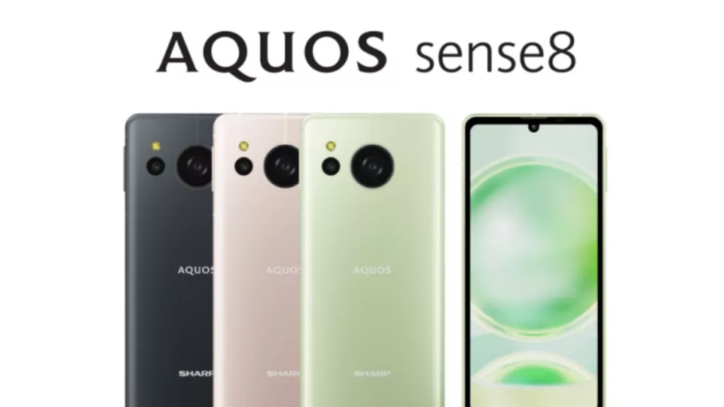 HP Sharp Aquos Sense 8