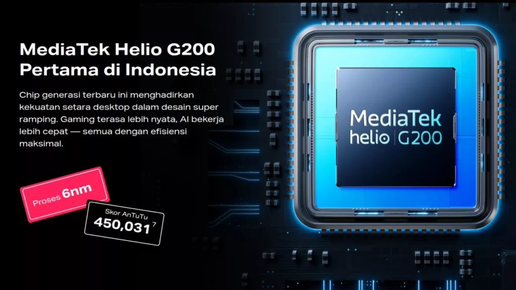 Infinix Hot 60 Pro Plus Gunakan MediaTek Helio G200