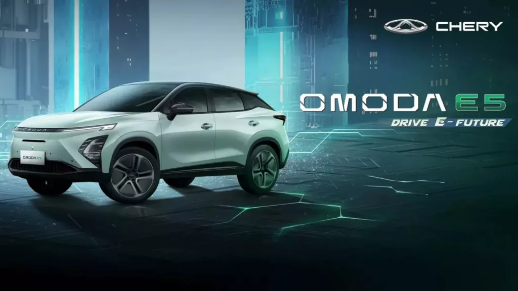 5 Rekomendasi Mobil Listrik Garansi Baterai Seumur Hidup di Indonesia 3 Mobil Listrik Chery Omoda E5