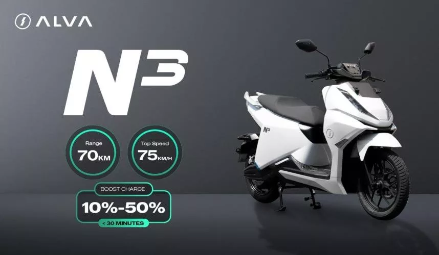 Motor Listrik Alva N3 Performa Andal untuk Mobilitas Sehari-hari