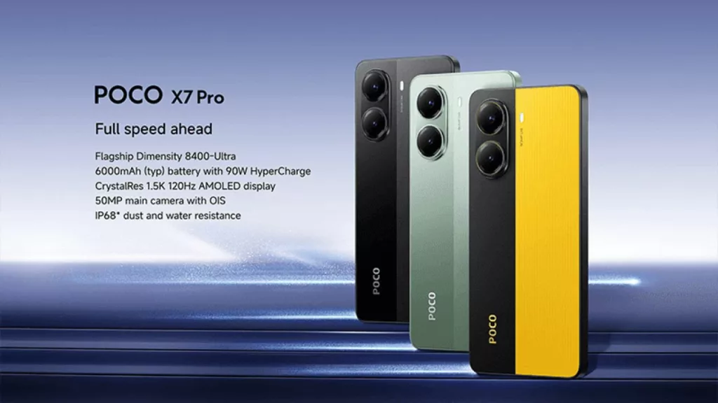 5 Rekomendasi HP 4 Jutaan Terbaik 2025: AMOLED, Baterai Jumbo, Kamera Canggih 2 HP Poco X7 Pro 5G