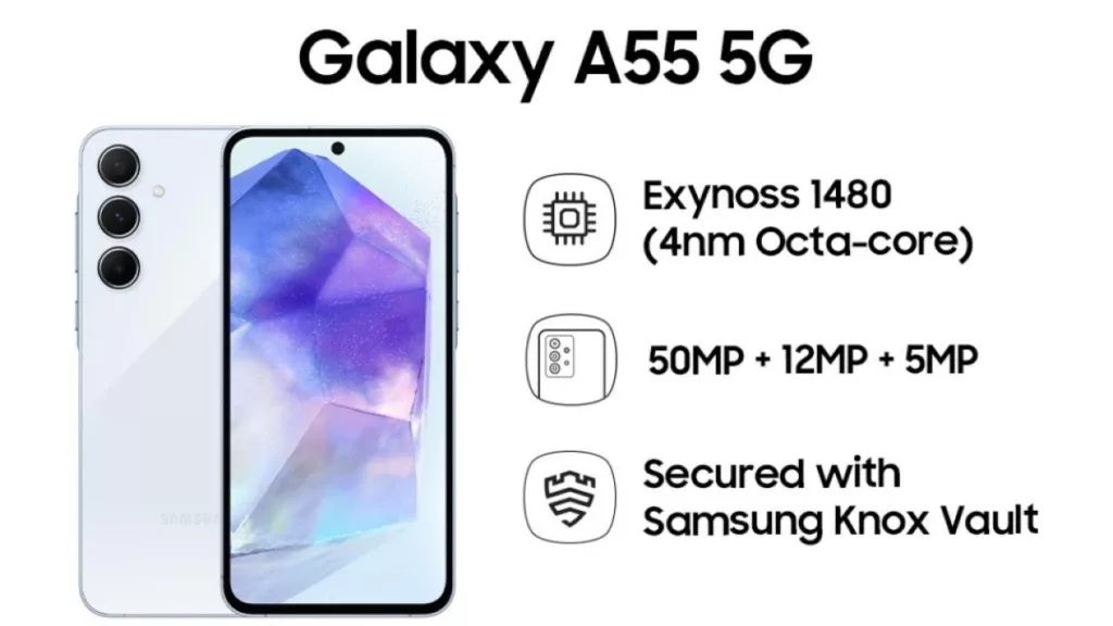 Spesifikasi Samsung Galaxy A55 5G