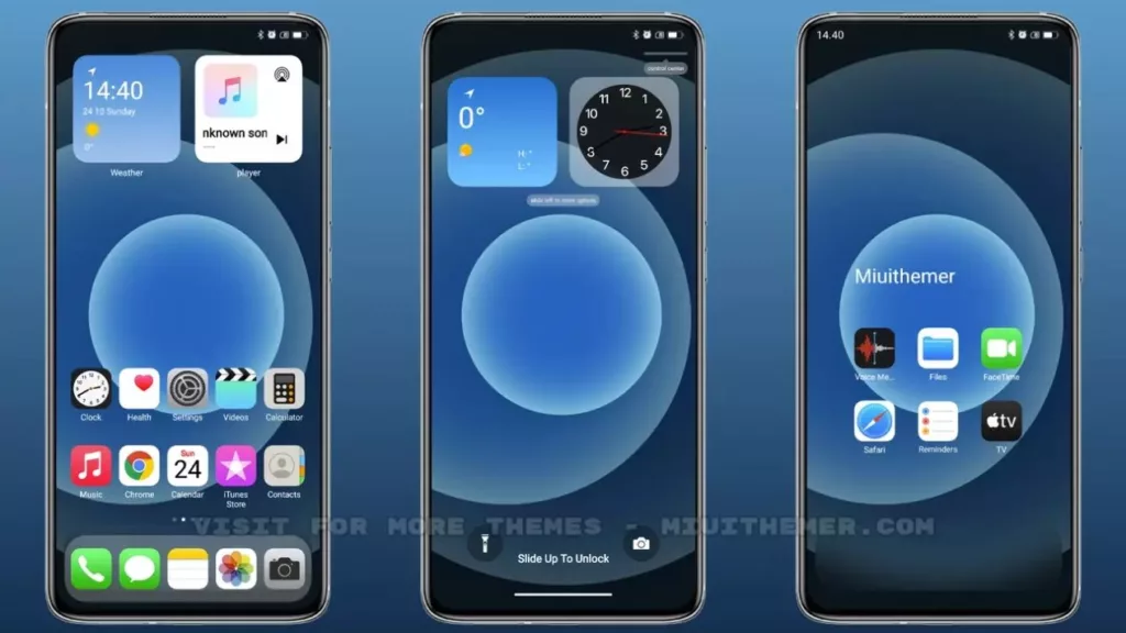 Tema iOS 12 MIUI 10