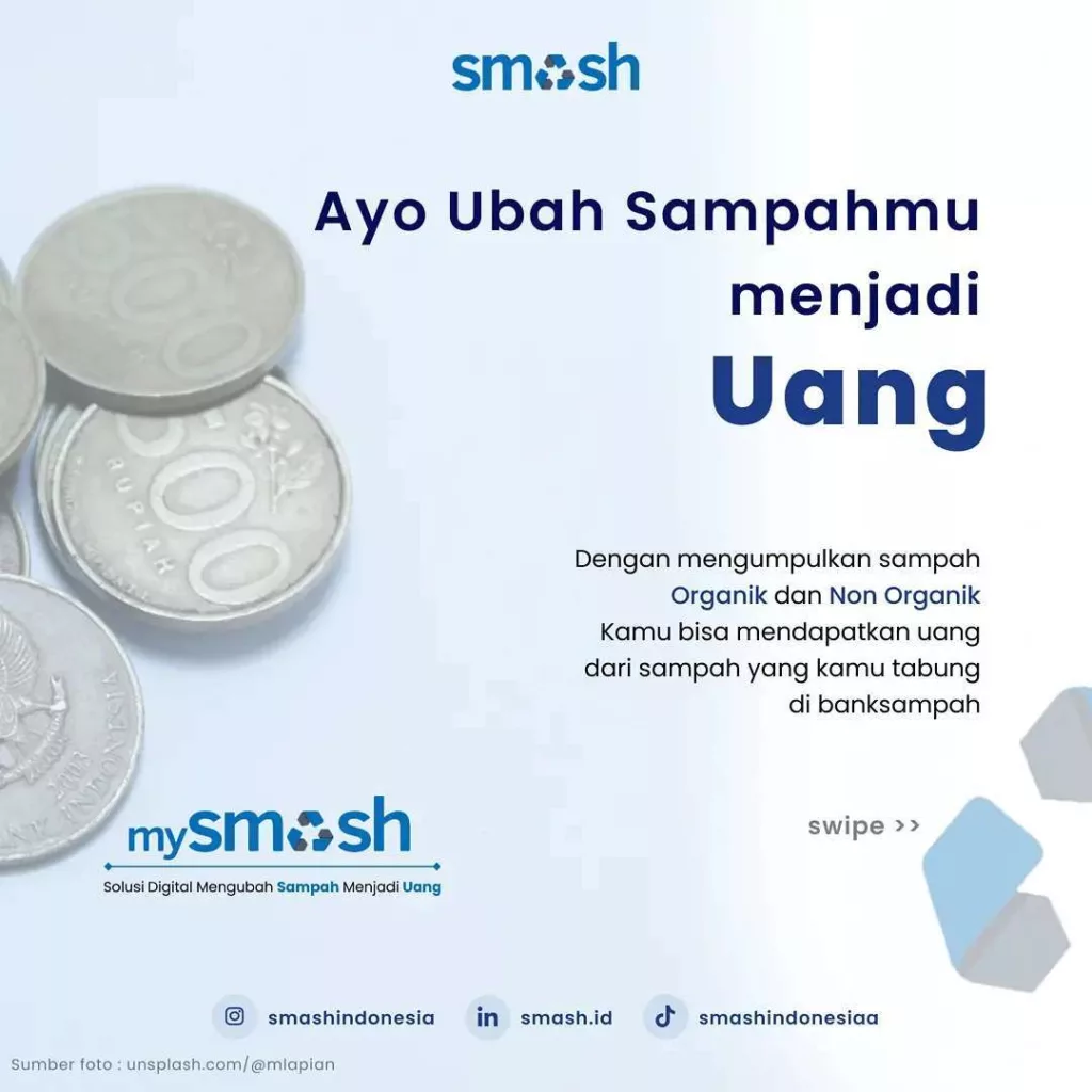 aplikasi daur ulang sampah BankSampah id