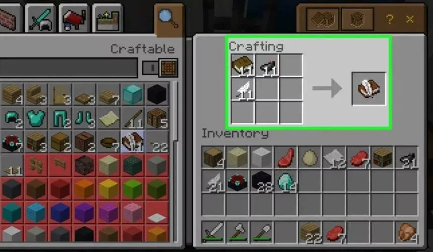 Crafting Dasar Minecraft Pocket Edition