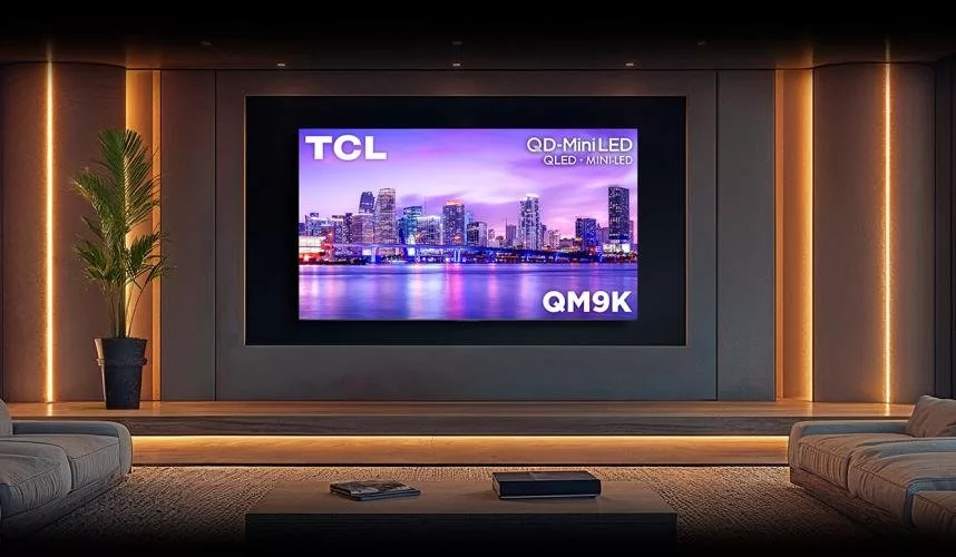 Desain Futuristis TCL QM9K TV