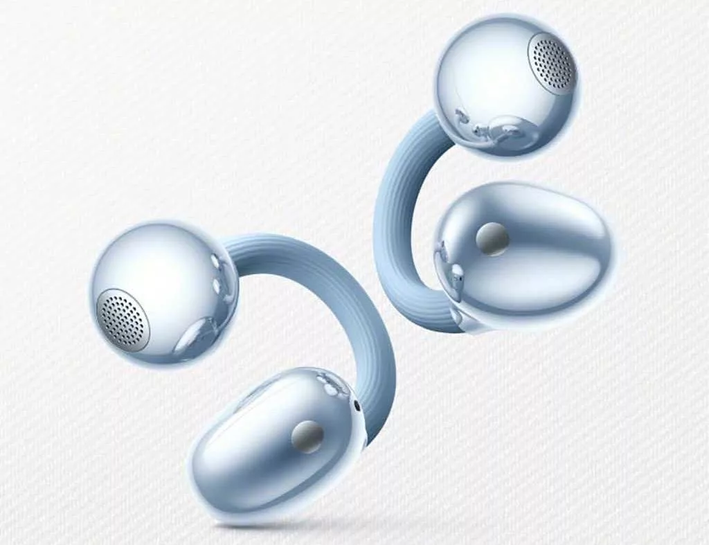 Desain TWS Huawei FreeClip 2