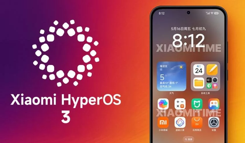 Ikon Aplikasi Xiaomi HyperOS 3.0 Ala iOS 18