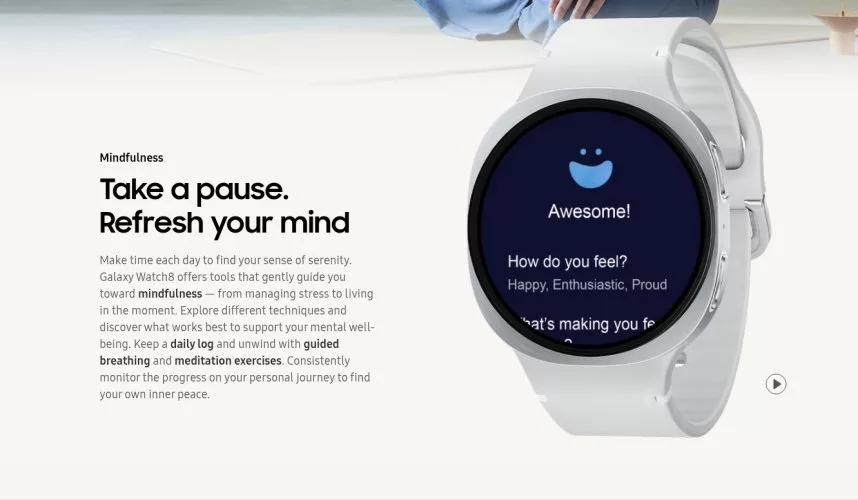 Informasi Kebugaran dan Energy Score Berbasis AI Samsung Galaxy Watch 8