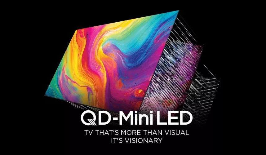 TCL QM9K TV dengan Layar QD-Mini LED