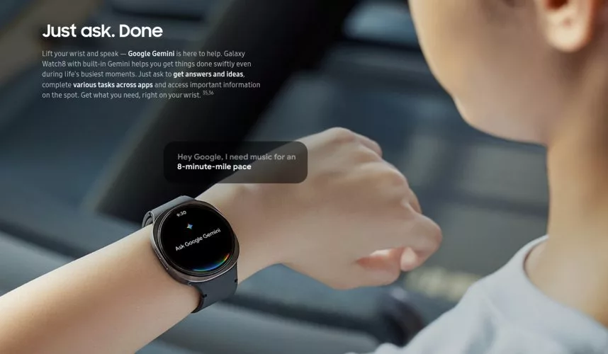 Performa Tangguh dengan Google Gemini di Samsung Galaxy Watch 8