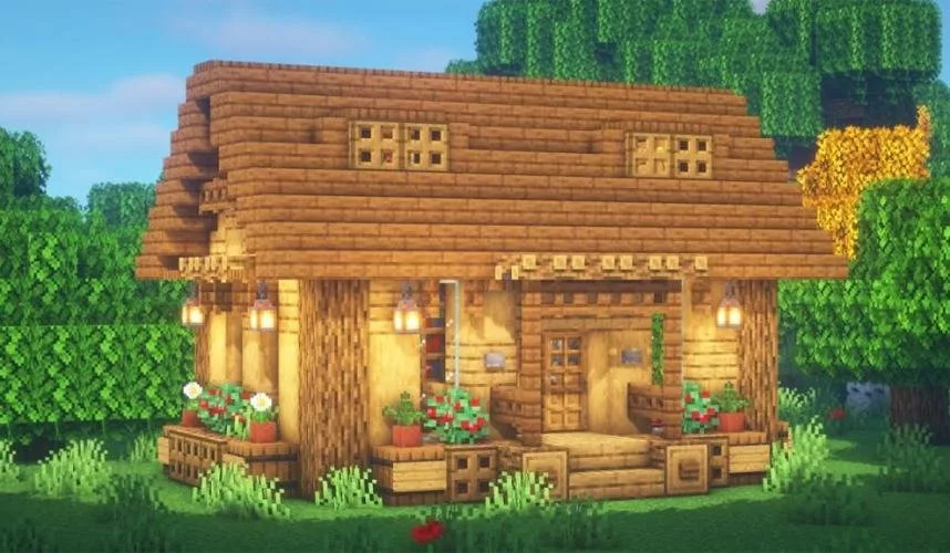 6 Cara Mudah Membuat Rumah di Minecraft untuk Pemula 1 Persiapan Bahan untuk Rumah Minecraft