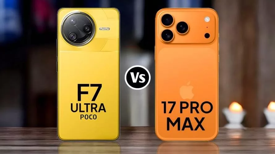 Poco F7 Ultra Saingi iPhone 17 Pro Max