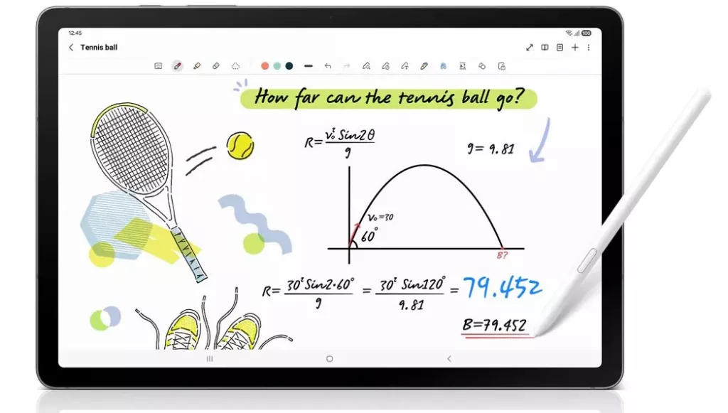 S Pen Samsung Galaxy Tab S10 Lite
