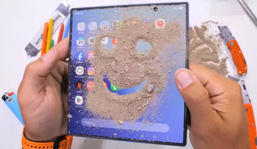 Samsung Galaxy Z Fold 7 Diuji Brutal