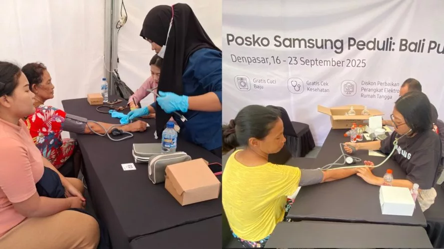Samsung Peduli Bali, Hadir Bantu Warga Pulih Pasca Banjir dengan Layanan Gratis 2 Samsung ikut mendukung pemulihan warga dengan menghadirkan layanan kesehatan gratis