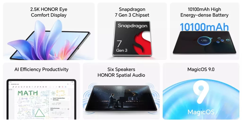 Spesifikasi HONOR Pad 10