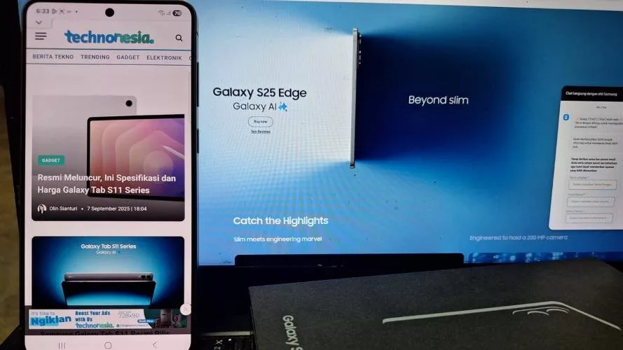 Spesifikasi Samsung Galaxy S25 Edge