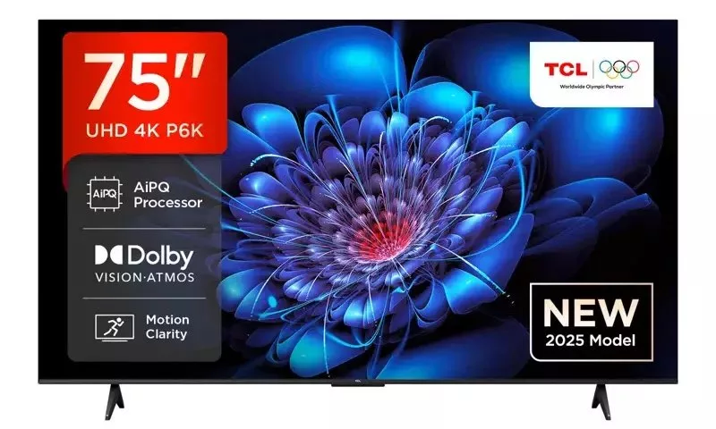 TCL 75P6K 75-inch 4K UHD