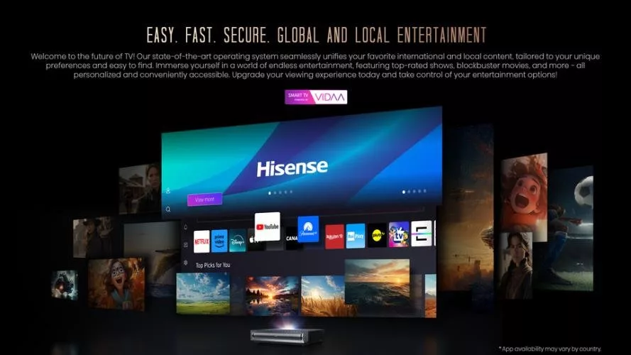 TV Laser 150 inci Hisense Xplorer X1 Ultra